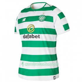 Camisolas de Futebol Celtic Mulher Equipamento Principal 2018/19 Manga Curta